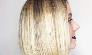 Short Straight Hairstyle
