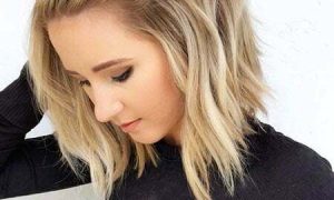 Short Hairtyle for Prom, Balayage Blonde Hair Hairtyles