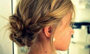 Updo Hairtyle for Short Hair, Updo Bun Braided Updos