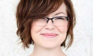 Short Hair for Round Face