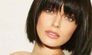 Very Charming Bob Cut with Fringe
